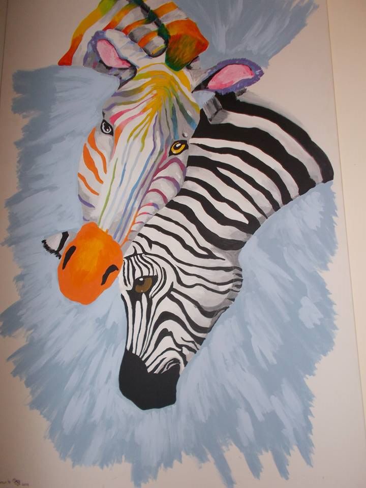 Zebra Painting